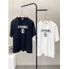 【ココビーチ着心地抜群】シャネル男女兼着半袖Tシャツ2505MPJ130-CH001