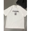 【ココビーチ着心地抜群】シャネル男女兼着半袖Tシャツ2505MPJ130-CH001