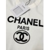 【ココビーチ着心地抜群】シャネル男女兼着半袖Tシャツ2505MPJ130-CH001