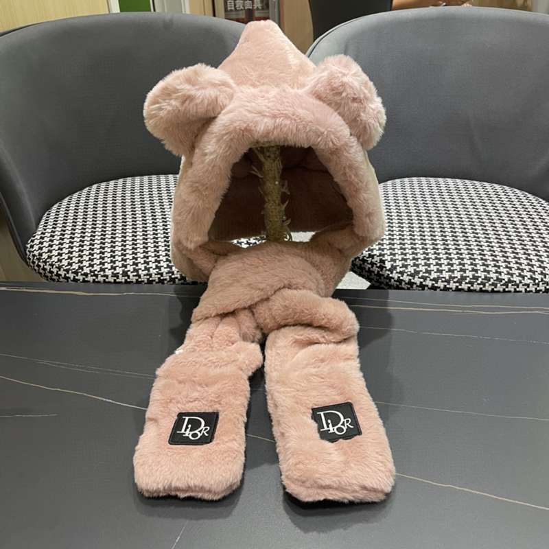 秋冬大人気新品クリスチャンディオール暖かてぶくろ【袋】三枚セット2409PYJ85-DI023