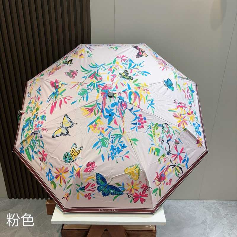 クリスチャンディオール25SS傘UVカット防熱遮光夏2506BKJ65-DI-S011