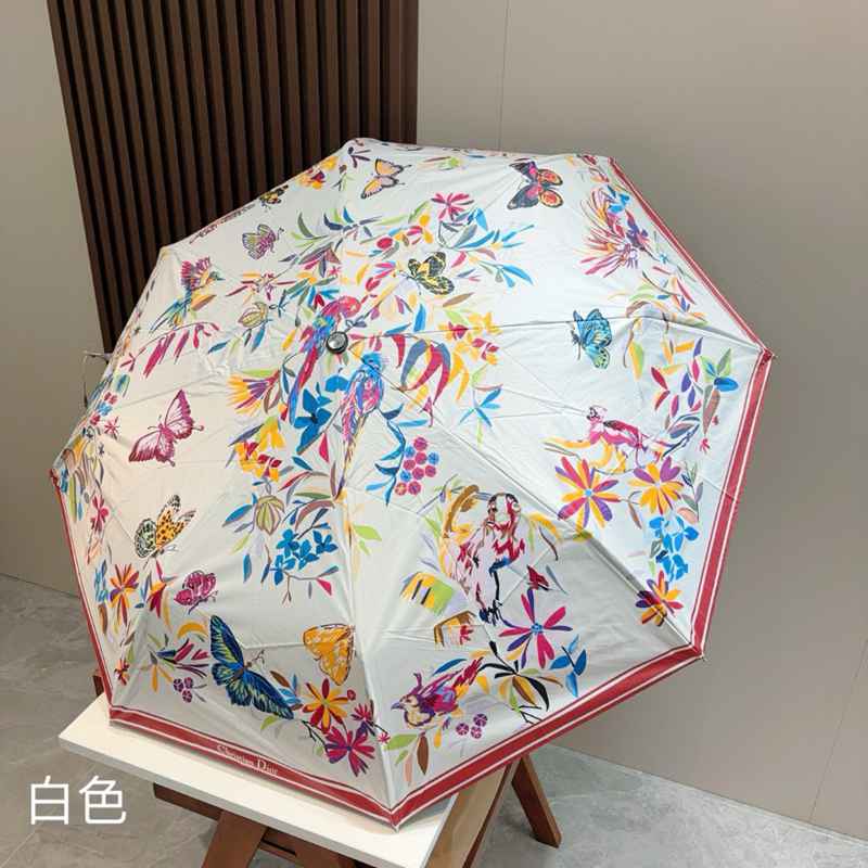 クリスチャンディオール25SS傘UVカット防熱遮光夏2506BKJ65-DI-S012