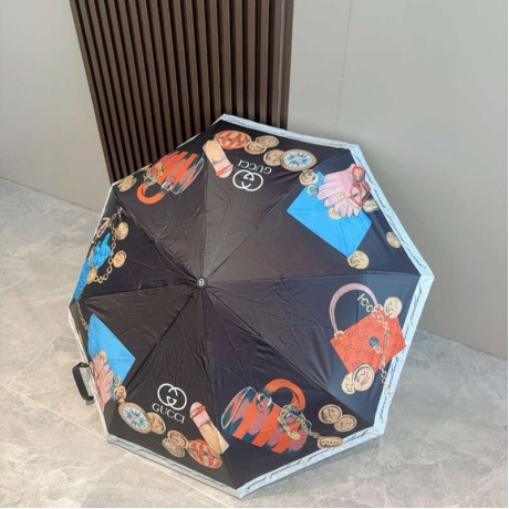 グッチ25SS傘UVカット防熱遮光夏2506BKJ65-GU-S052