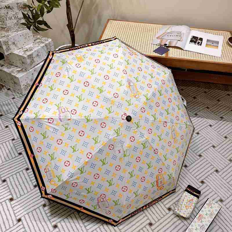 ルイヴィトン25SS傘UVカット防熱遮光夏2506BKJ65-LU-S093