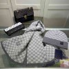 ルイヴィトン秋冬新品マフラー 帽两点セット2410PYJ115-LU014