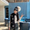 シャネル2024秋冬暖かマフラー 帽两点セット2410PYJ120-CH038