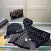 ルイヴィトン秋冬新品マフラー 帽两点セット2410PYJ120-LU003