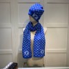 ルイヴィトン秋冬新品マフラー 帽两点セット2410PYJ120-LU006