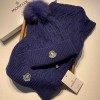 モンクレール秋冬新品マフラー 帽两点セット2410PYJ140-MO008