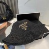 2025春夏帽プラダサンバイザー日焼け止め2505PYJ40-PR065