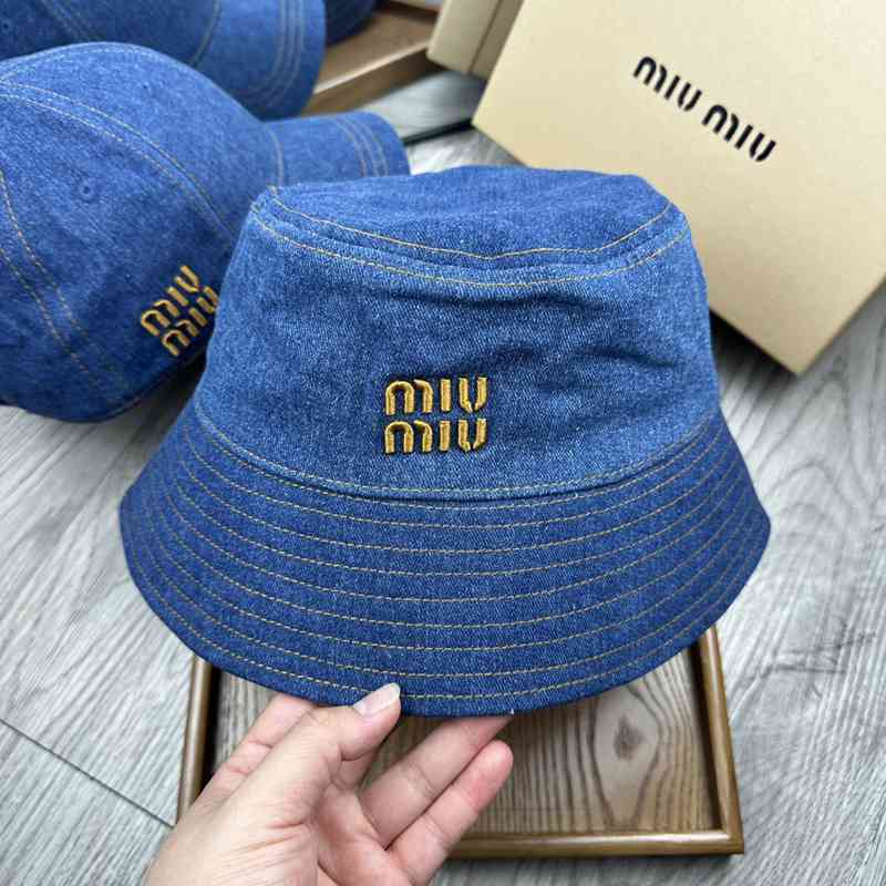 2025春夏帽ミュウミュウバケットハットUVカット(BucketHat)2505PYJ45-MI001