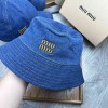 2025春夏帽ミュウミュウバケットハットUVカット(BucketHat)2505PYJ45-MI001