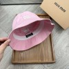 2025春夏帽ミュウミュウバケットハットUVカット(BucketHat)2505PYJ45-MI006