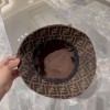2025春夏帽フェンディバケットハットUVカット2505PYJ50-FE025