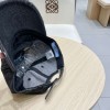 2025春夏帽プラダサンバイザー日焼け止め2505PYJ55-PR020