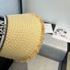 2025帽クリスチャンディオールサンバイザー日焼け止め2505PYJ60-DI077