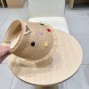 2025春夏帽プラダサンバイザー日焼け止め2505PYJ60-PR060