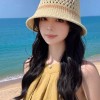 2025春夏帽モンクレールサンバイザー日焼け止め2505PYJ65-MO007