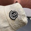 2025春夏帽モンクレールサンバイザー日焼け止め2505PYJ65-MO012