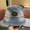 2025春夏帽プラダサンバイザー日焼け止め2505PYJ65-PR074