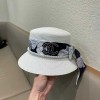 2025春夏帽シャネルサンバイザー日焼け止め2505PYJ70-CH030