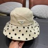 2025春夏帽プラダサンバイザー日焼け止め2505PYJ75-PR103