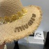 2025春夏帽ミュウミュウハット【帽子】夏UVカット2505PYJ80-MI025