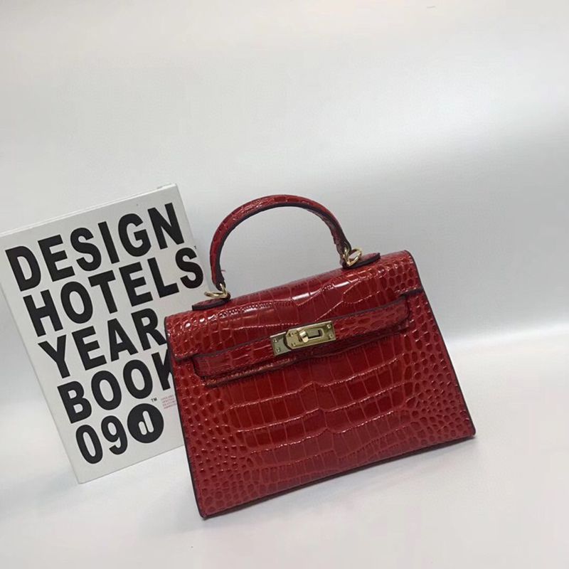 新品エルメスHERMESケリー20クロコ型押レザー2107020J260-HE262
