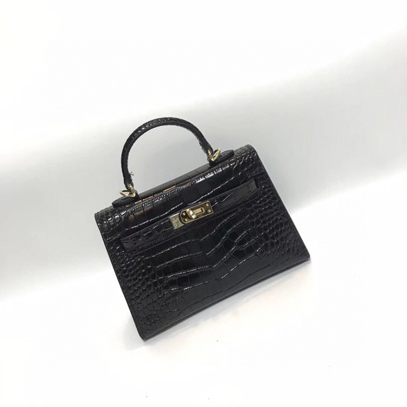 新品エルメスHERMESケリー20クロコ型押レザー2107020J260-HE263