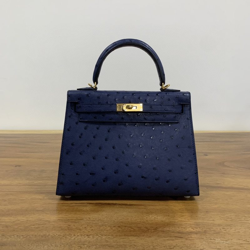 新品激安エルメスHERMESケリー25オーストリッチ2107AmyJ-HE252