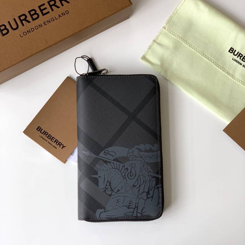 BURBERRYバーバリー新作通販ラウンドファスナー式財布2111SDJ-80060761