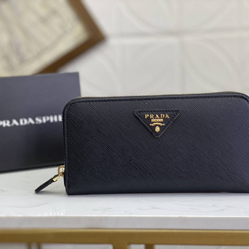 21SS激安PRADAプラダラウンドファスナー式財布2111TTXSJ75-1ML506-2
