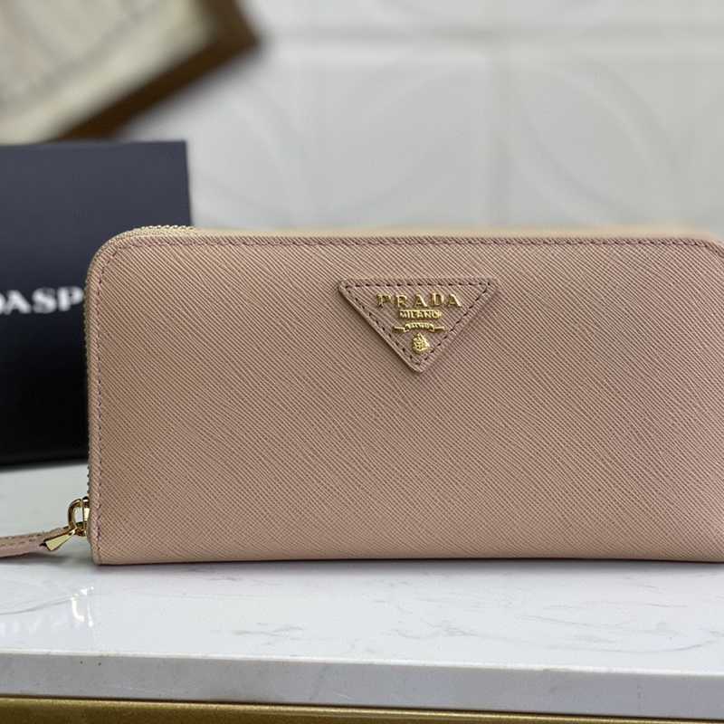 21SS激安PRADAプラダラウンドファスナー式財布2111TTXSJ75-1ML506