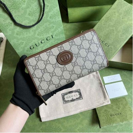 新作通販GUCCIグッチスーパーコピーN級品ラウンドファスナー式財布2111XXZJ230-673003