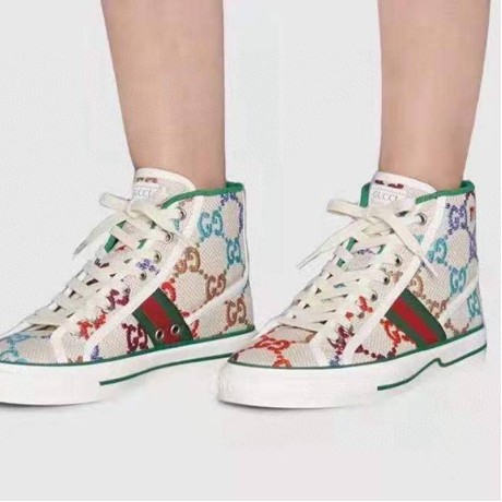 GUCCIグッチスーパーコピーN級品2022新作ハイカットスニーカー恋人2205AQP300-GUY0371