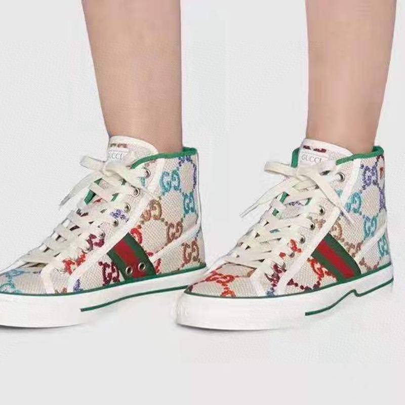 GUCCIグッチスーパーコピーN級品2022新作ハイカットスニーカー恋人2205AQP300-GUY0371