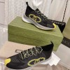 新作GUCCIグッチ恋人スニーカーレースアップ2205YSJ410-GUY08749