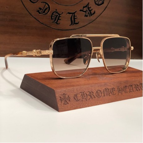 クロムハーツ極美品サングラスUVポラリスコープ2206KLXJ360-CH8014