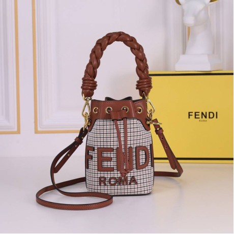 フェンディ高品質の2WAY手提げ袋ミニショルダーバッグ2209ASLJ330-3007-1