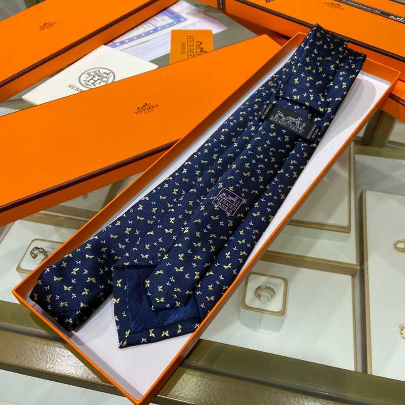 エルメス新入荷シルクTieネクタイ【紳士メンズ】2209PKJ95-HER1281