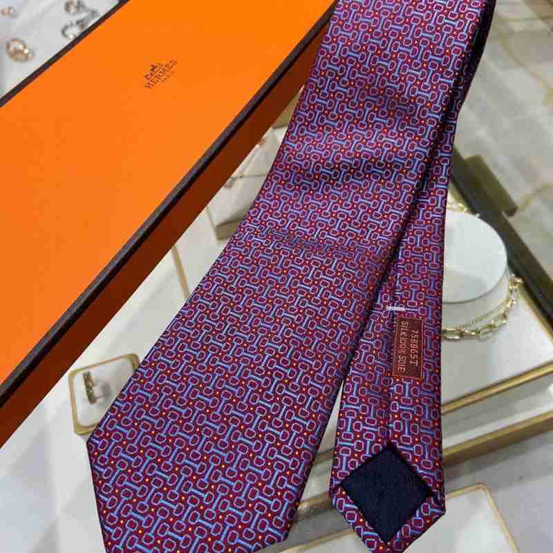 エルメス激安人気大定番シルクTieネクタイ【紳士メンズ】2209PKJ95-HER1290