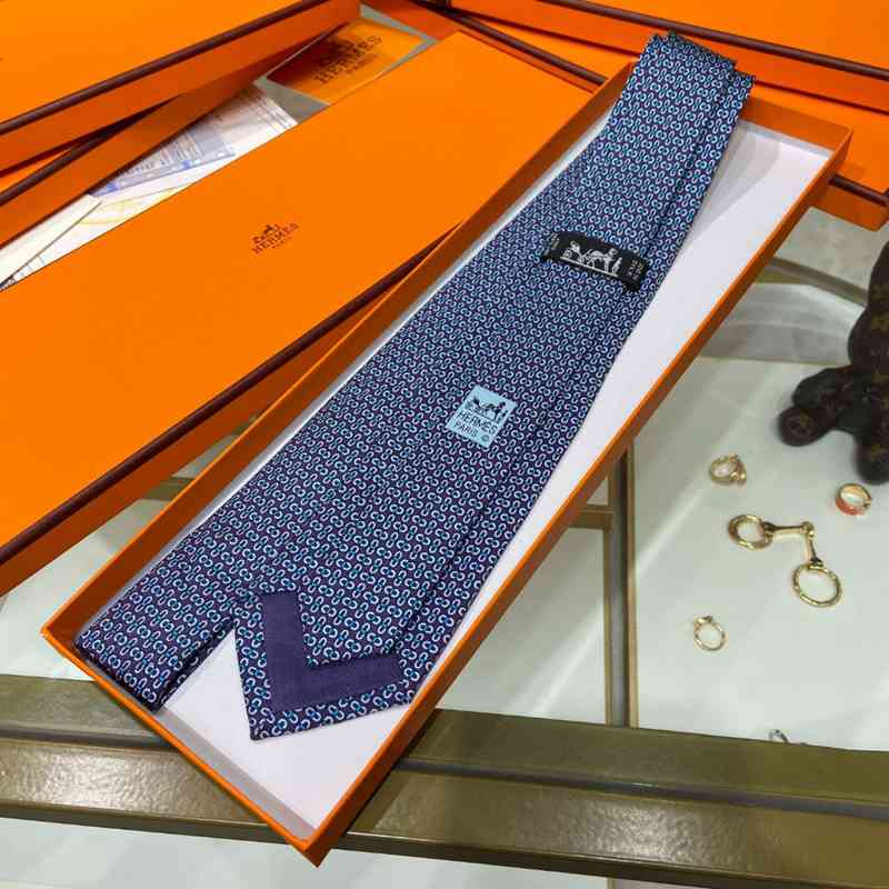 エルメスに新商品シルクTieネクタイ【紳士メンズ】2209XBJ135-HER1300