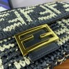 フェンディ色値爆発編むIconicBaguette2WAY手提げ袋2209XYJ-3358