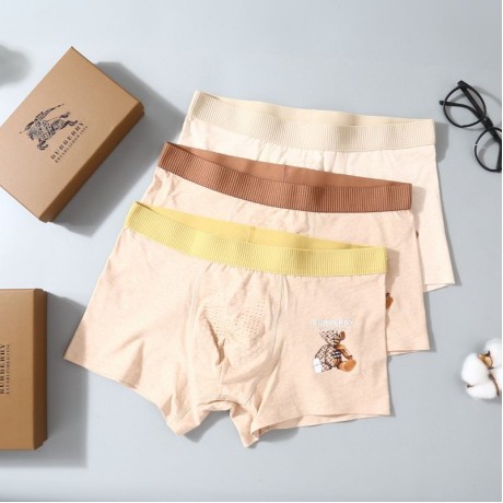男性必見のパンツバーバリー25SS下着パンツ3枚2506BKJ70-BU-N031