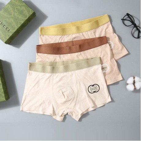 男性必見のパンツグッチ25SS下着パンツ3枚2506BKJ70-GU-N003