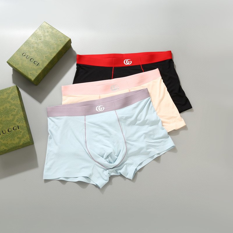 男性必見のパンツグッチ25SS下着パンツ3枚2506BKJ70-GU-N019