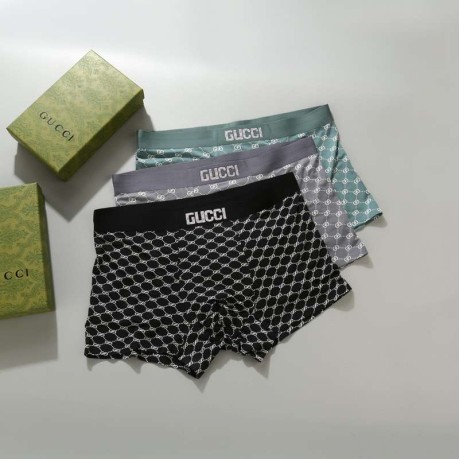 男性必見のパンツグッチ25SS下着パンツ3枚2506BKJ70-GU-N022