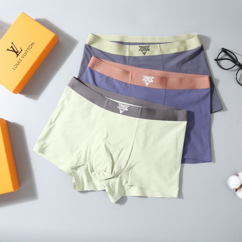 男性必見のパンツルイヴィトン25SS下着パンツ3枚2506BKJ70-LU-N005