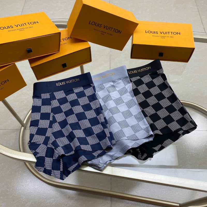 男性必見のパンツルイヴィトン25SS下着パンツ3枚2506BKJ70-LU-N012