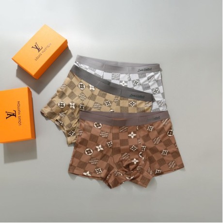 男性必見のパンツルイヴィトン25SS下着パンツ3枚2506BKJ70-LU-N015